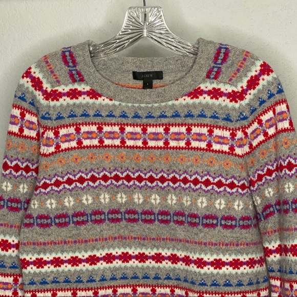 J. Crew 100% Wool Sweater size S - Picture 9 of 15